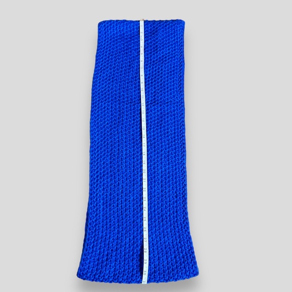 NWT Old Navy Blue Knit scarf 🧣 - Picture 4 of 5